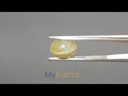 Cat's Eye - 3.24 Carats (Lahsuniya - 3.53 Ratti)