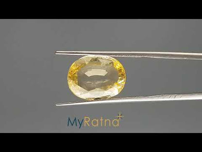 Yellow Sapphire - 7.99 Carats (Pukhraj - 8.71 Ratti)