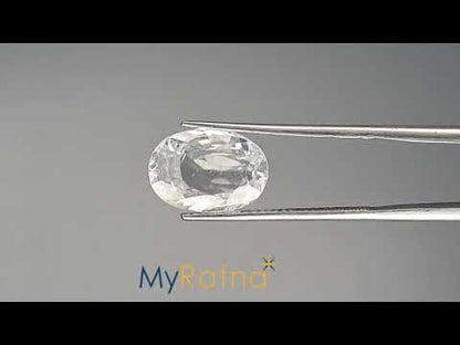 White Zircon - 8.52 Carats (Jarkan - 9.29 Ratti)