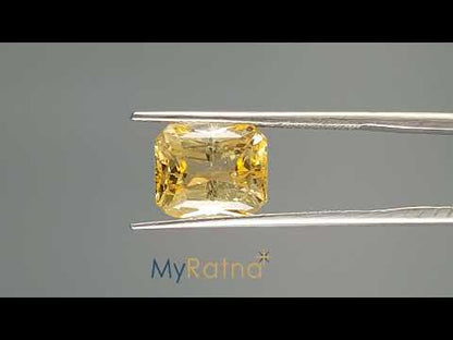 Yellow Sapphire - 6.55 Carats (Pukhraj - 7.14 Ratti)