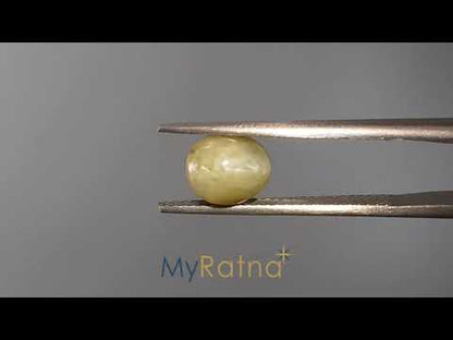 Cat's Eye - 2.86 Carats (Lahsuniya - 3.12 Ratti)