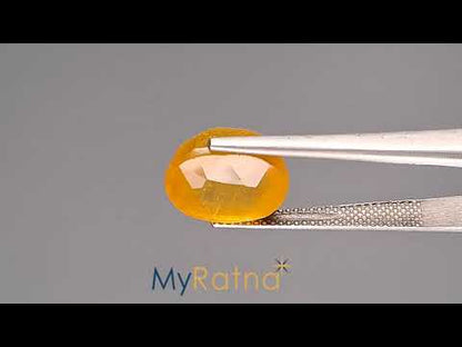 Yellow Sapphire - 10.32 Carats (Pukhraj - 11.25 Ratti)