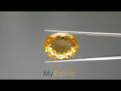 Citrine - 17.20 Carats (Sunela - 18.75 Ratti)