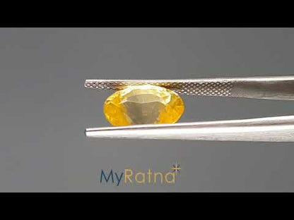 Yellow Sapphire - 5.24 Carats (Pukhraj - 5.71 Ratti)