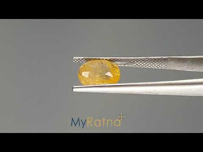 Yellow Sapphire - 3.25 Carats (Pukhraj - 3.54 Ratti)