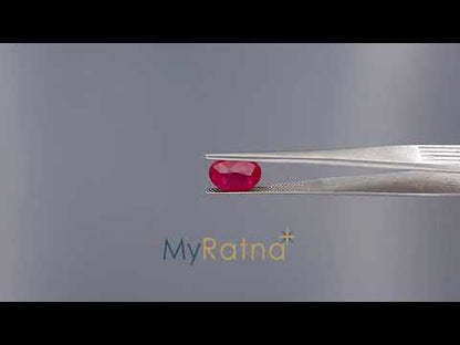 Ruby - 5.56 Carats (Manik - 6.06 Ratti)