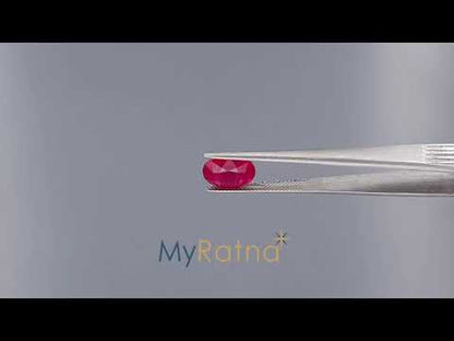 Ruby - 5.04 Carats (Manik - 5.49 Ratti)