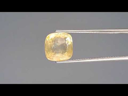 Yellow Sapphire - 6.36 Carats (Pukhraj - 6.93 Ratti)