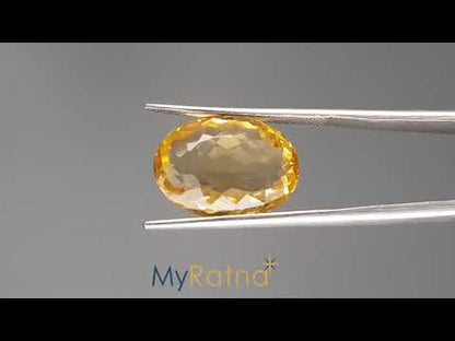 Citrine - 10.92 Carats (Sunela - 11.90 Ratti)