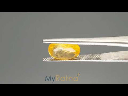 Yellow Sapphire (Pukhraj) - 4.47 Carats