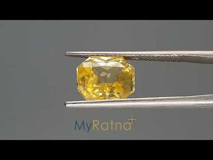 Yellow Sapphire (Pukhraj) - 4.95 Carats
