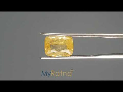 Yellow Sapphire (Pukhraj) - 5.59 Carats