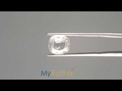 White Zircon (Jarkan) - 4.15 Carats