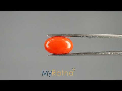 Red Coral - 5.37 Carats (Moonga - 5.85 Ratti)