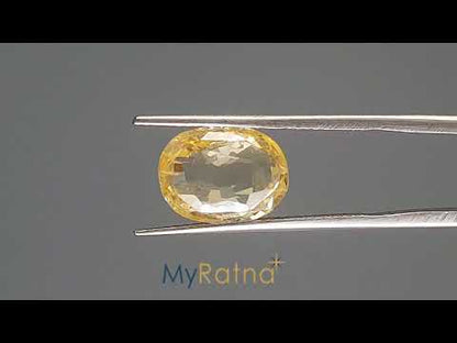 Yellow Sapphire (Pukhraj) - 5.65 Carats