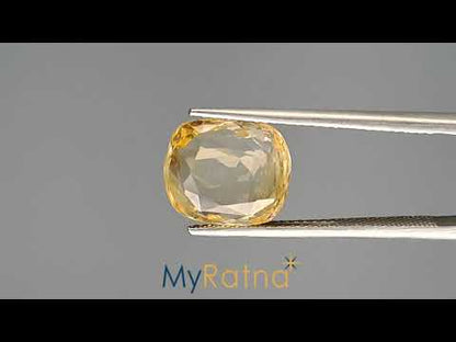 Yellow Sapphire (Pukhraj) - 5.88 Carats