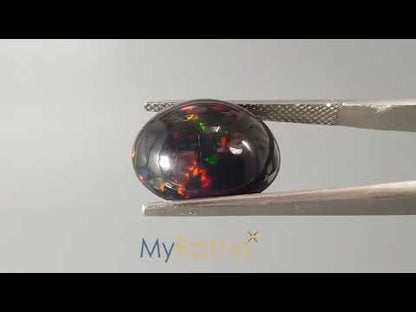 Black Opal - 6.22 Carats (Dudhiya Pathar - 6.78 Ratti)