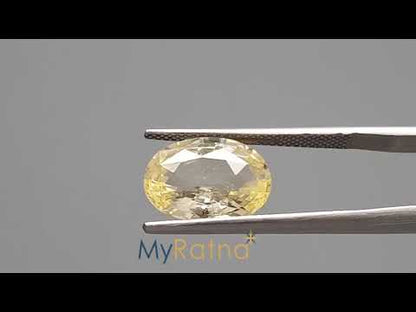 Yellow Sapphire (Pukhraj) - 5.30 Carats