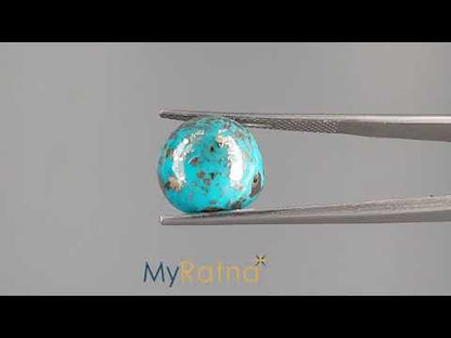 Turquoise - 9.62 Carats ( Firoza - 10.49 Ratti )