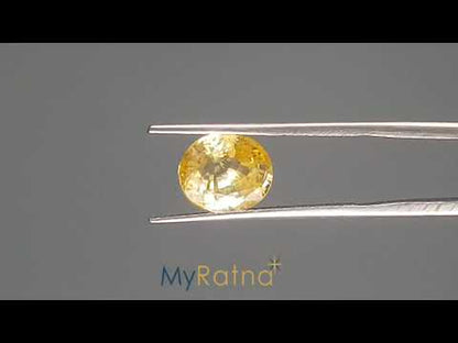 Yellow Sapphire (Pukhraj) - 3.51 Carats