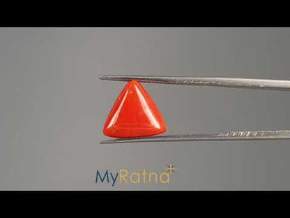 Red Coral (Moonga) - 5.37 Carats