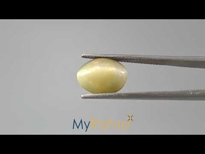 Cat's Eye - 4.70 Carats (Lahsuniya - 5.12 Ratti)