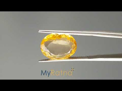 Citrine - 8.18 Carats (Sunela - 8.92 Ratti)