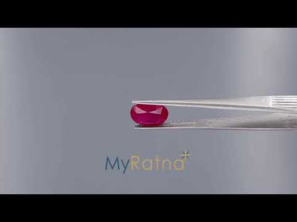 Ruby - 7.03 Carats (Manik - 7.66 Ratti)