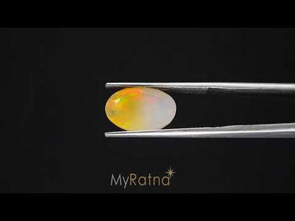 Fire Opal - 3.52 Carats (Dudhiya Pathar - 3.84 Ratti)