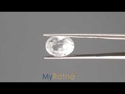 White Zircon (Jarkan) - 6.02 Carats