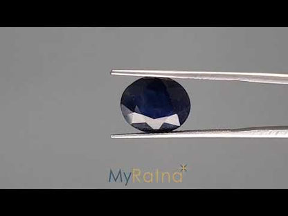 Blue Sapphire - 5.65 Carats (Neelam - 6.16 Ratti)