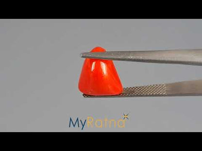 Red Coral - 7.86 Carats (Moonga - 8.57 Ratti)