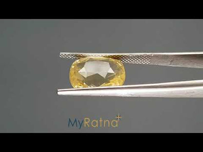 Yellow Sapphire - 7.89 Carats (Pukhraj - 8.60 Ratti)