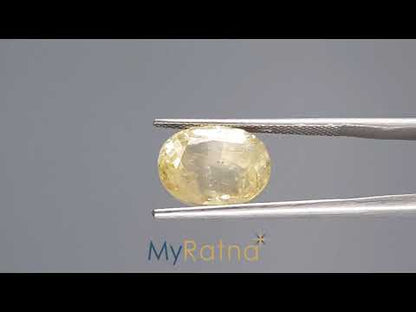 Yellow Sapphire - 7.72 Carats (Pukhraj - 8.41 Ratti)