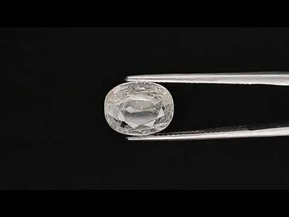 White Sapphire - 3.92 Carats (Safed Pukhraj - 4.27 Ratti)