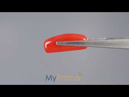 Red Coral (Moonga) - 7.90 Carats
