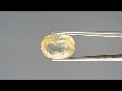 Yellow Sapphire - 5.66 Carats (Pukhraj - 6.17 Ratti)