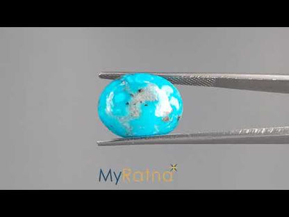 Turquoise - 9.45 Carats ( Firoza - 10.30 Ratti )