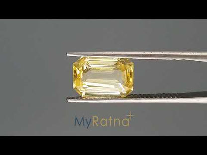 Yellow Sapphire - 4.64 Carats (Pukhraj - 5.06 Ratti)