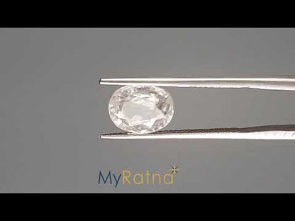 White Zircon - 4.49 Carats (Jarkan - 4.89 Ratti)