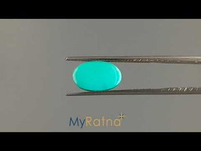 Turquoise - 2.06 Carats ( Firoza - 2.25 Ratti )