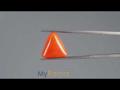 Red Coral (Moonga) - 6.73 Carats