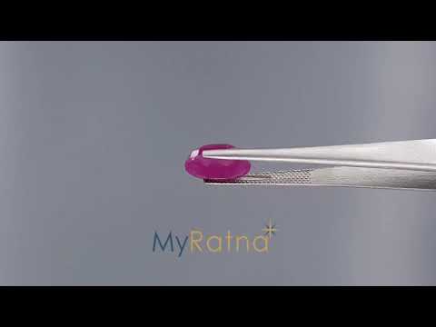Ruby - 6.44 Carats (Manik - 7.02 Ratti)