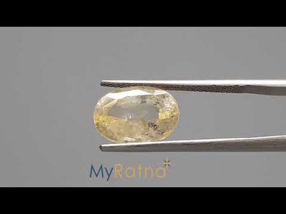 Yellow Sapphire - 5.84 Carats (Pukhraj - 6.37 Ratti)
