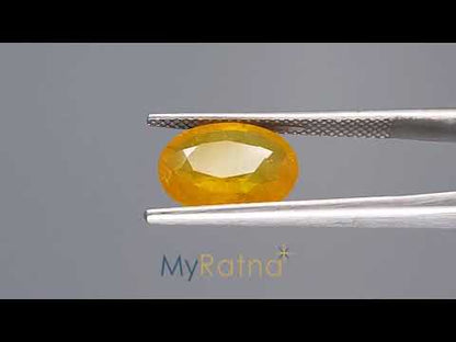 Yellow Sapphire - 3.88 Carats (Pukhraj - 4.23 Ratti)