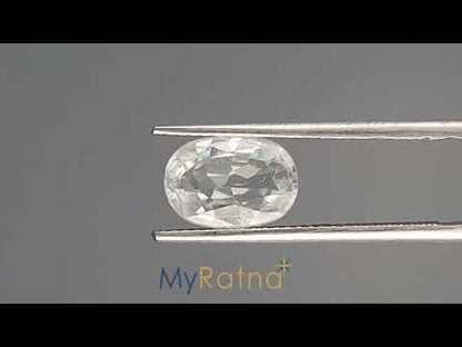 White Zircon - 3.15 Carats (Jarkan - 3.43 Ratti)