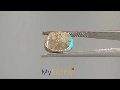 Turquoise - 6.72 Carats ( Firoza - 7.32 Ratti )