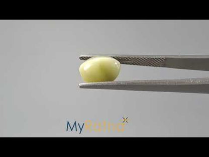 Cat's Eye - 3.19 Carats (Lahsuniya - 3.48 Ratti)