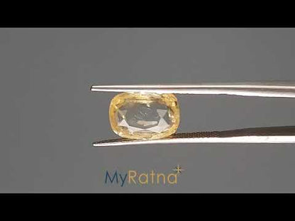 Yellow Sapphire - 5.06 Carats (Pukhraj - 5.52 Ratti)