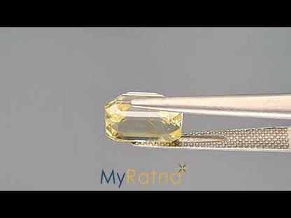 Yellow Sapphire - 5.06 Carats (Pukhraj - 5.52 Ratti)